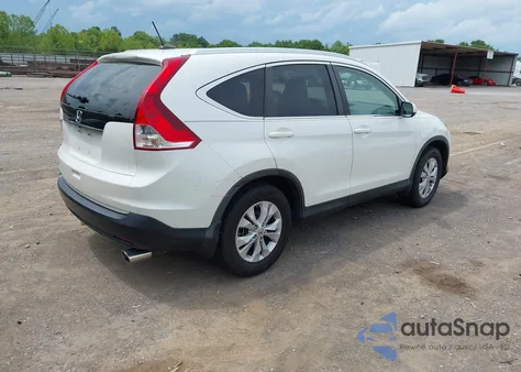 2013 Honda Cr-V Ex-L из США, поврежденный, VIN 5J6RM3H71DL028208